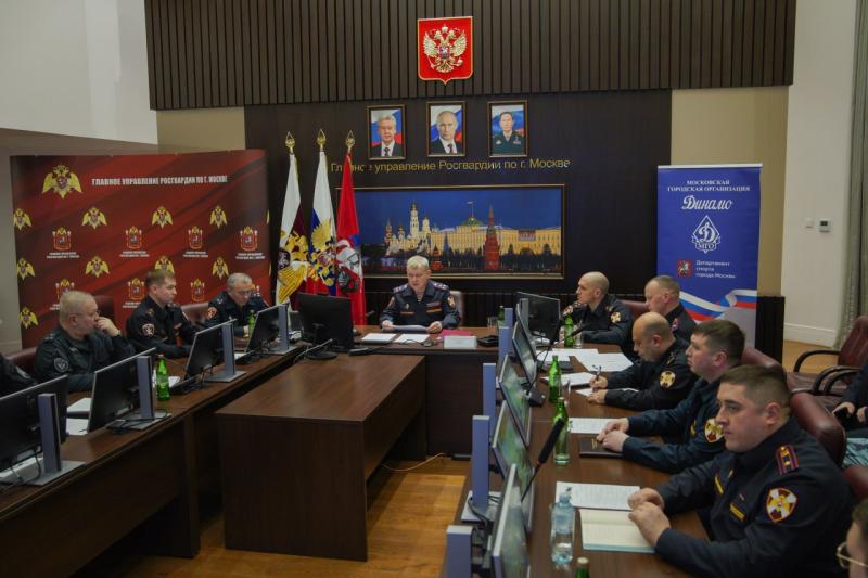 В столичном главке Росгвардии подвели итоги спортивных достижений подразделений в 2025 году