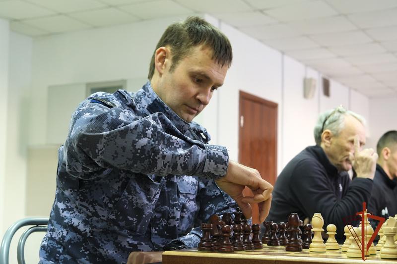 В Управлении Росгвардии по Республике Алтай состоялся ведомственный шахматный турнир