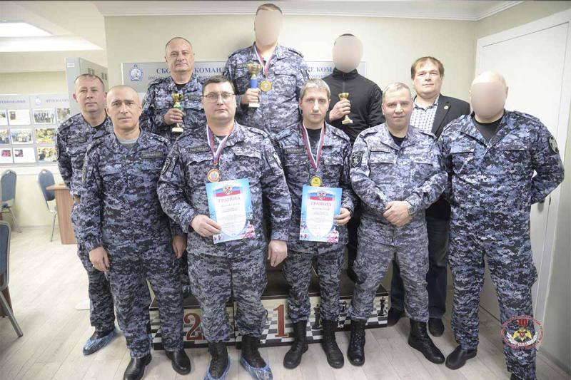 На Ямале завершился чемпионат территориального Управления Росгвардии по шахматам